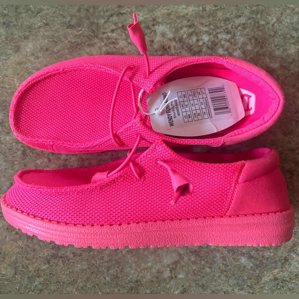Women’s Hey Dude Wendy Funk Mono, Electric Pink